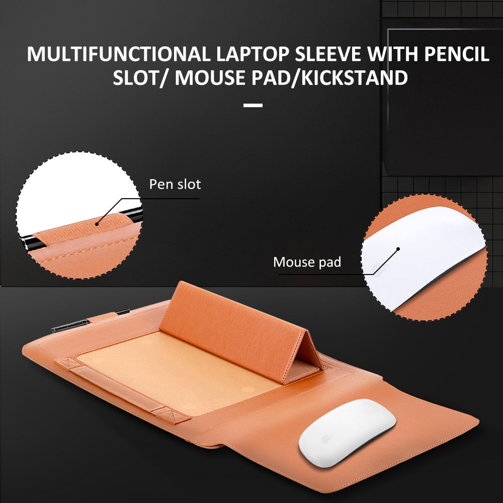 CF365 Leather Multi-use Laptop Bag