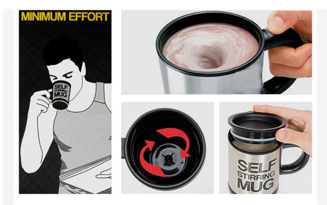 Self Stirring Mug
