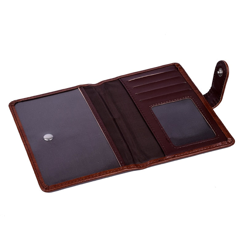 Passport Cover Leather Wallet