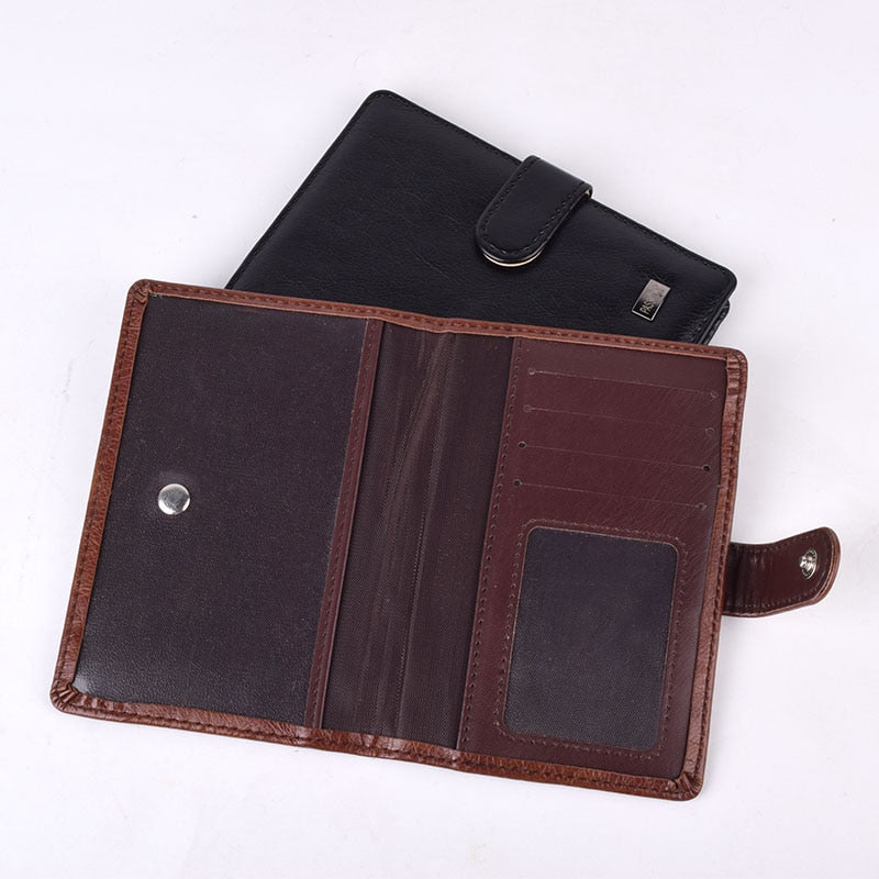Passport Cover Leather Wallet