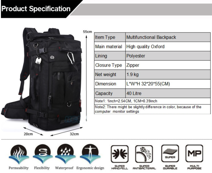 Take me Away Travel Backpack