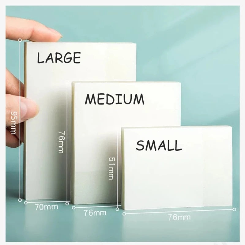 Transparent Stick notes