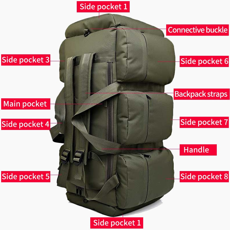 Kuala Lumpur 90L Travel Bag