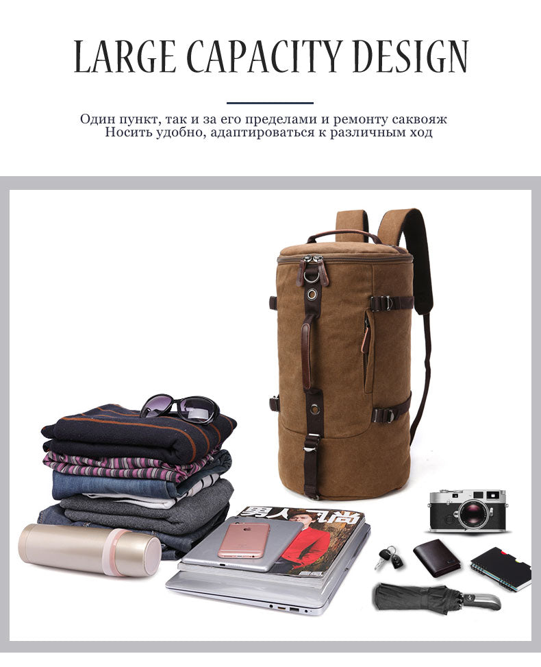 Rome Vintage Travel Backpack