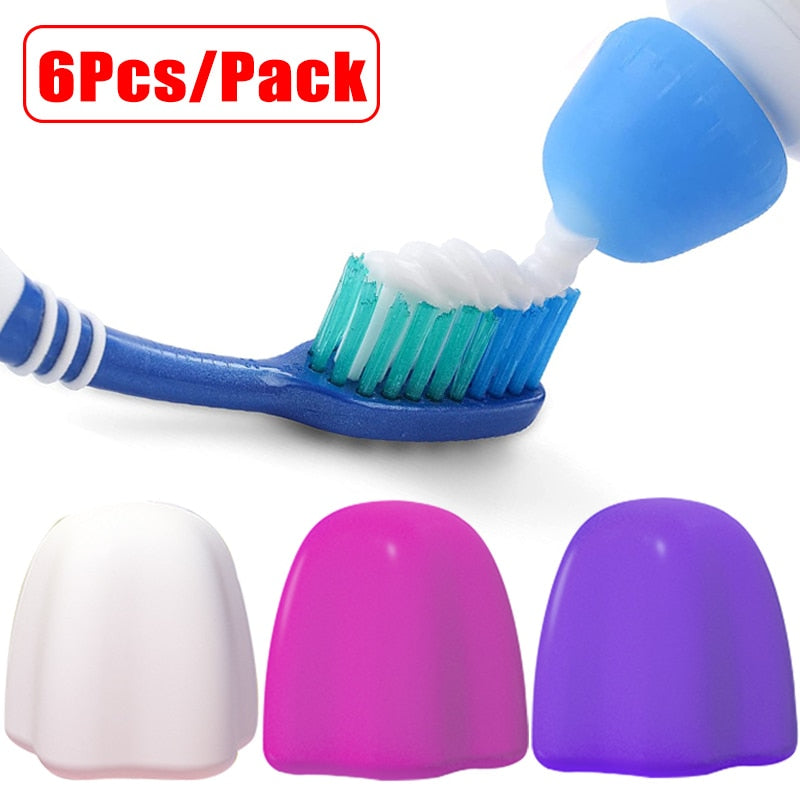 6Pcs Self-Closing Toothpaste Squeezer