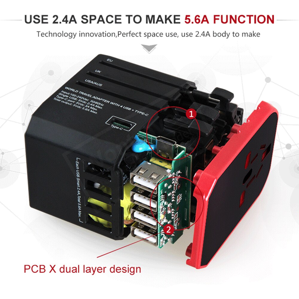 CF365 Travel Adapter
